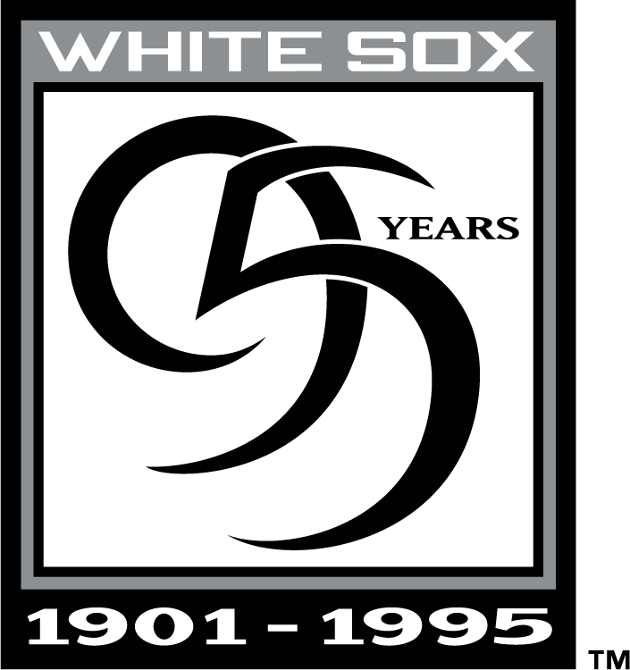 Chicago White Sox 1995 Anniversary Logo 01 vinyl decal